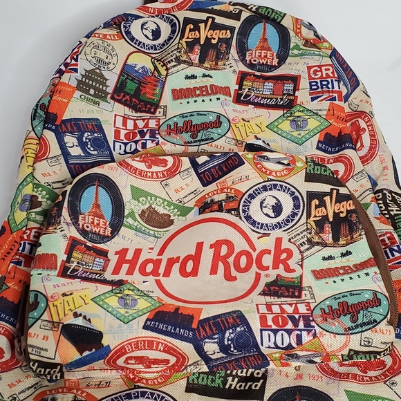 Hard Rock Cafe Packable Passport Backpack - Picture 8 of 15